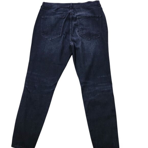 dl1961 Instasculpt jeans Size 16W Blue Ankle Mid-rise Skinny Refibra Lyocell - Picture 2 of 16